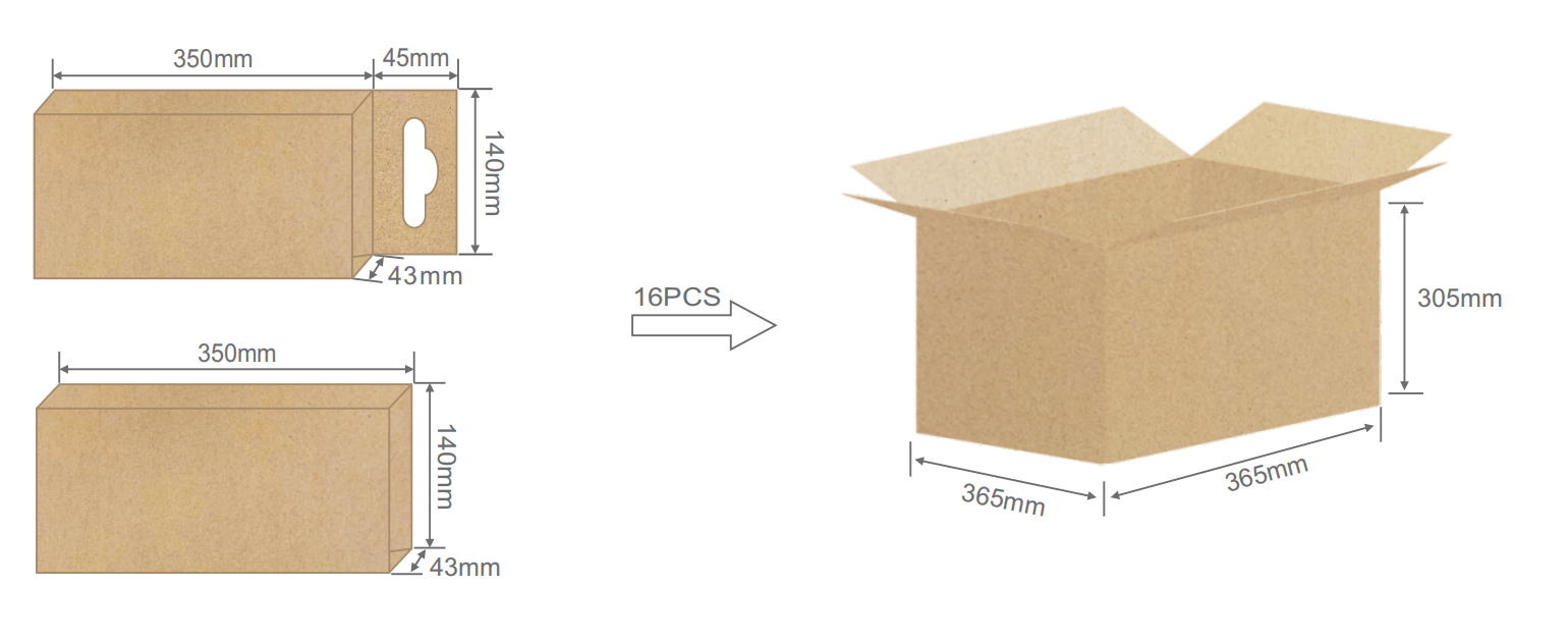 13inch 330mm 1100g Hand Nut Riveter - 605 - Color box packing illustration 13inch 330mm 1100g Hand Nut Riveter - 605 - Color box packing illustration