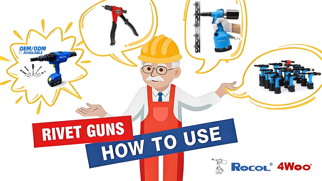 How to use rivet gun How to use rivet gun