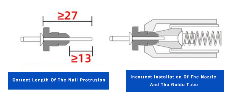Incorrect length of the trigger pin can cause damage to the gun and prevent it from functioning properly - Rocol Factory Incorrect length of the trigger pin can cause damage to the gun and prevent it from functioning properly - Rocol Factory