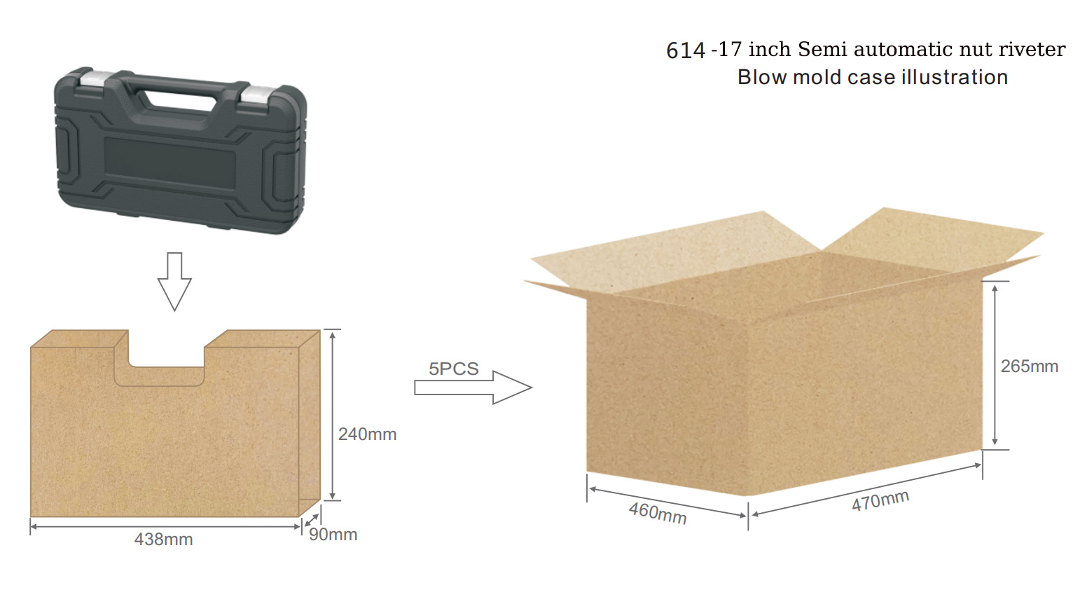 17 inch Semi automatic nut riveter manufacturer in china