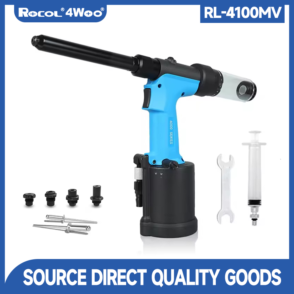 RL-4100MV Pneumatic Rivet Gun (Bend Angle Model)