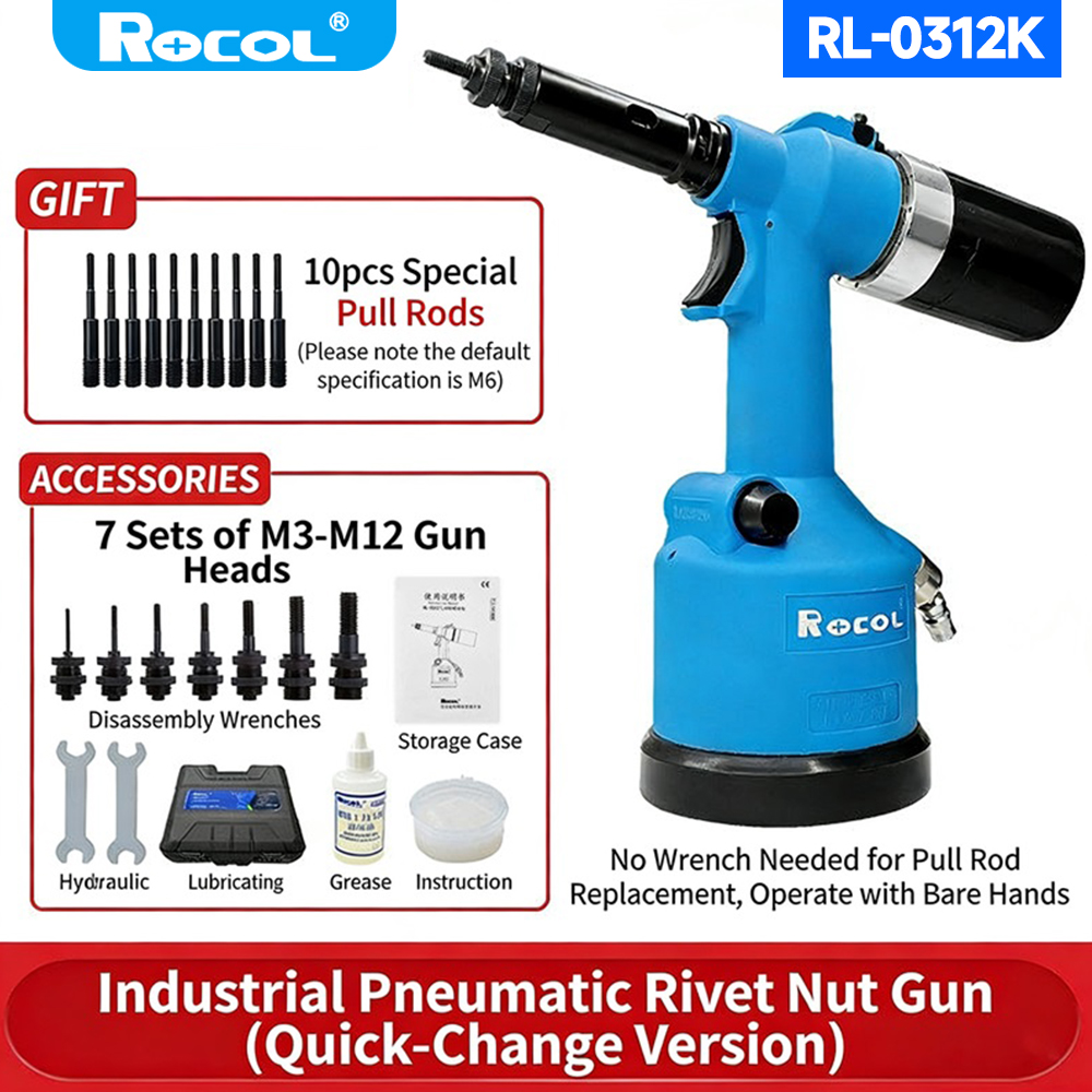 RL-0312K Fully Automatic Rivet Nut Gun