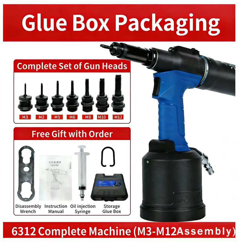 RL-6312 Fully Automatic Rivet Nut Gun - Rocol Factory