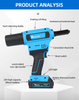 RL-520 Lithium-ion Rivet Gun