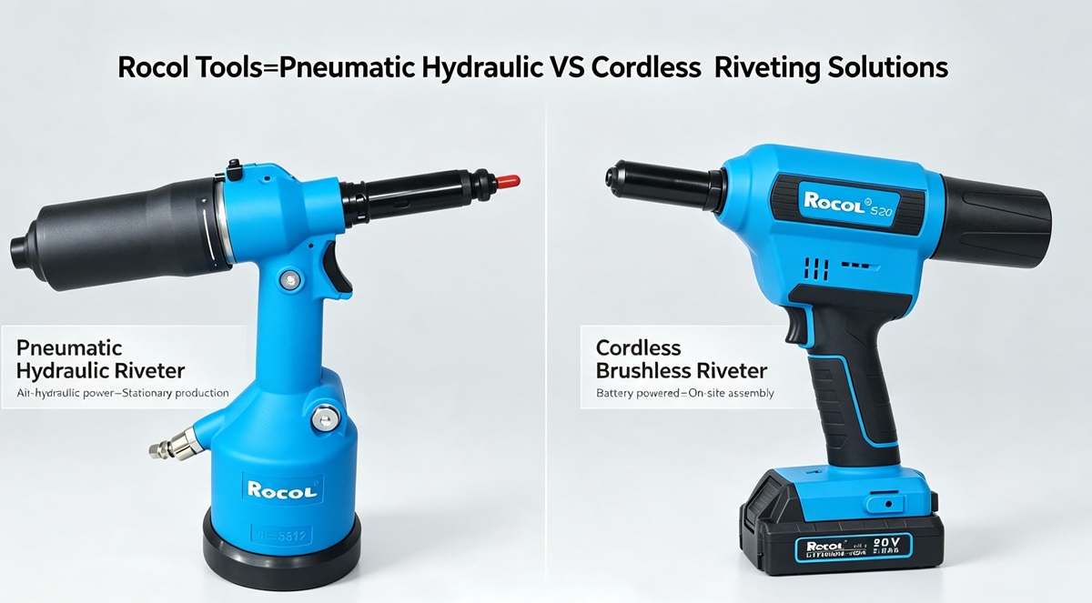 Cordless Rivet Gun Vs Pneumatic Rivet Gun