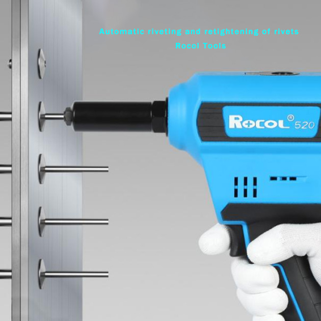Automatic riveting and retightening of rivets - Rocol Tools