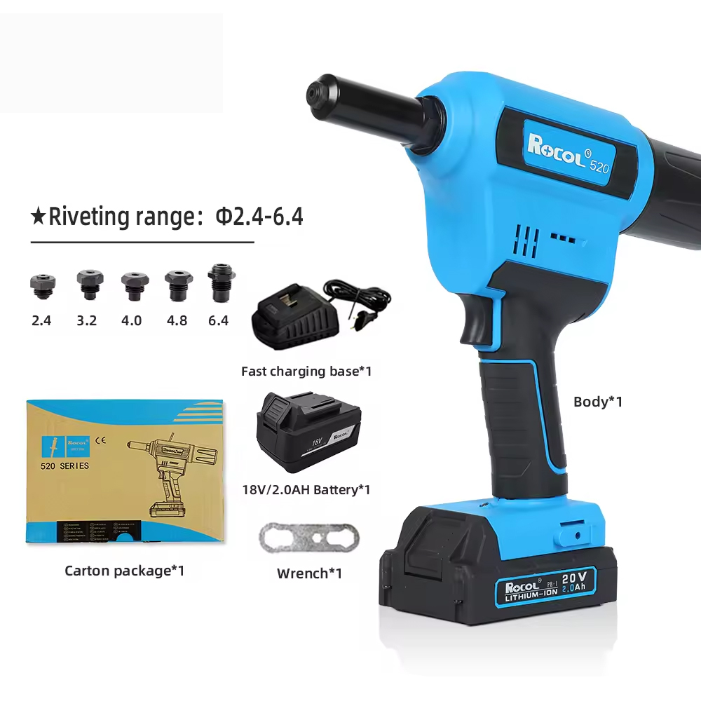 RL-520 Lithium-ion Rivet Gun